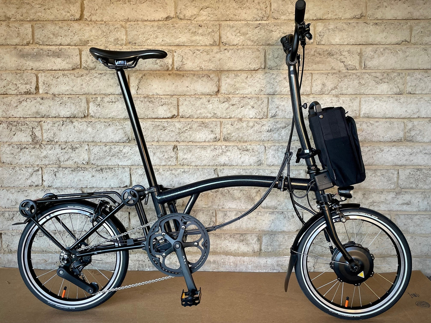 Brompton P-Line Urban Electric Includes Free Brompton Toolkit and Lezyne Frame Pump!