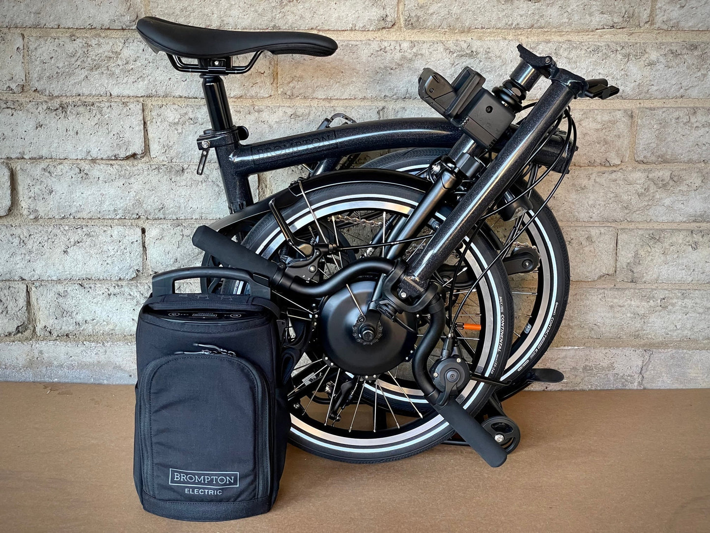 Brompton P-Line Urban Electric Includes Free Brompton Toolkit and Lezyne Frame Pump!