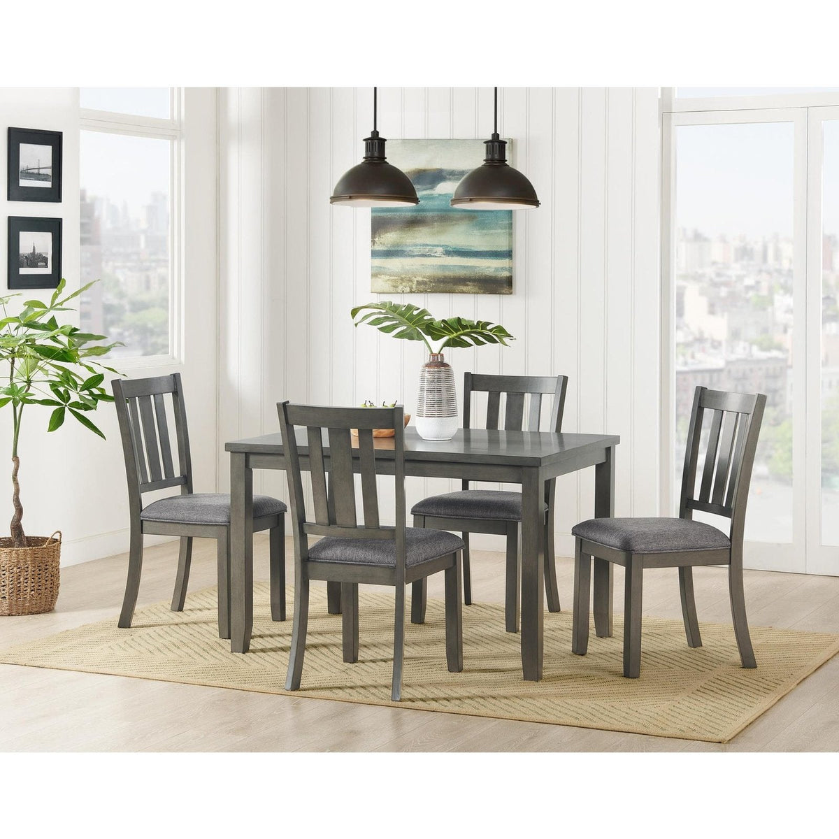 Fremont 5-Pieces Indoor Dining Set