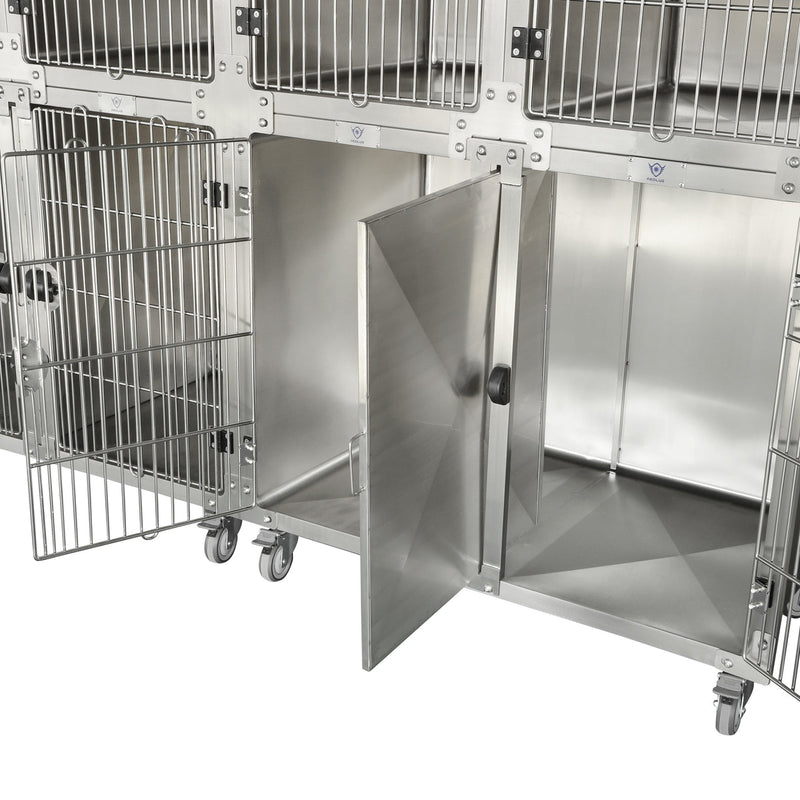 Aeolus Seamless Stainless Steel Cage Bank With Noise Dampening Technology - AE-KA-509-1L2M