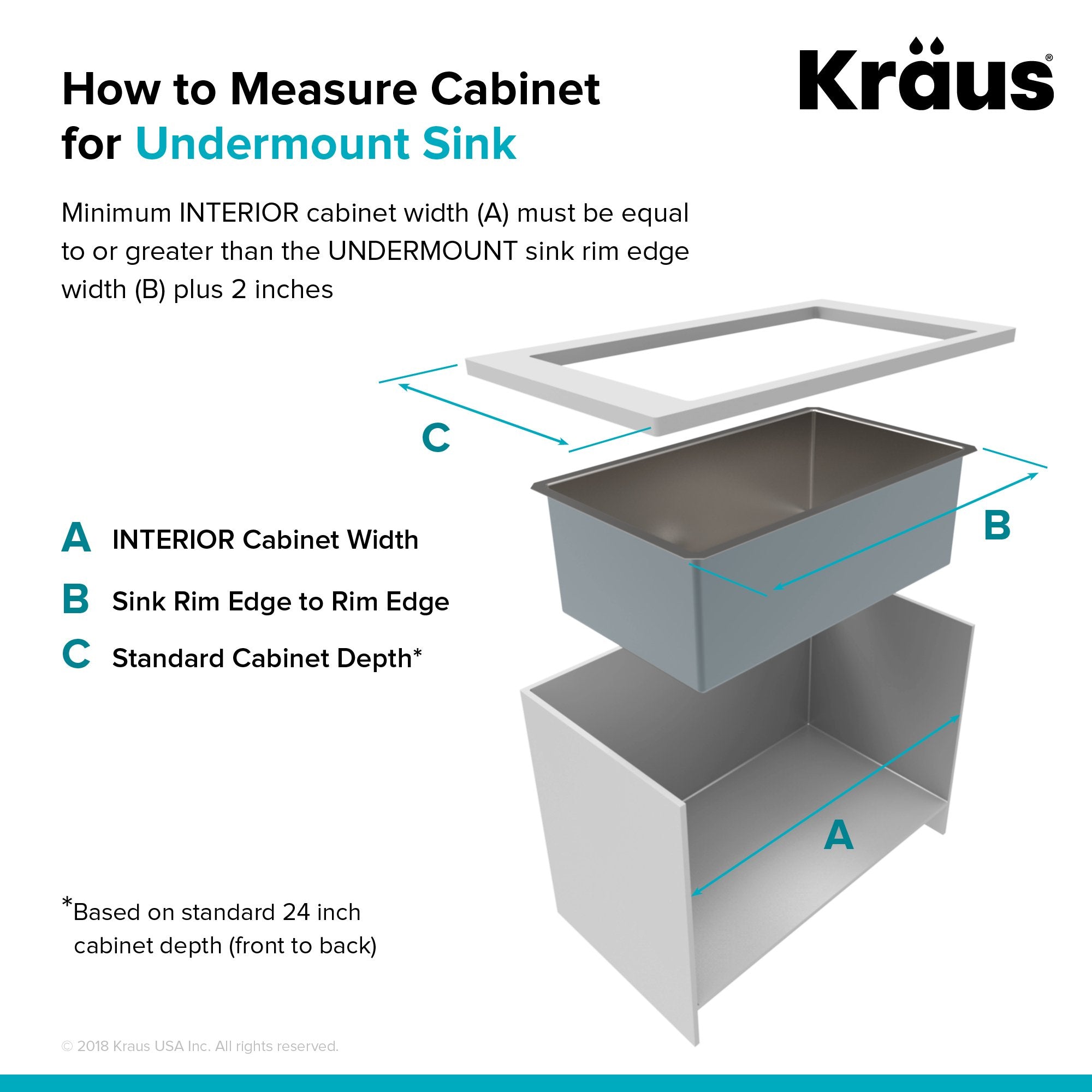KRAUS 30" Stainless Steel Kitchen Sink and Kitchen Faucet - KHU100-30-1610-53CH