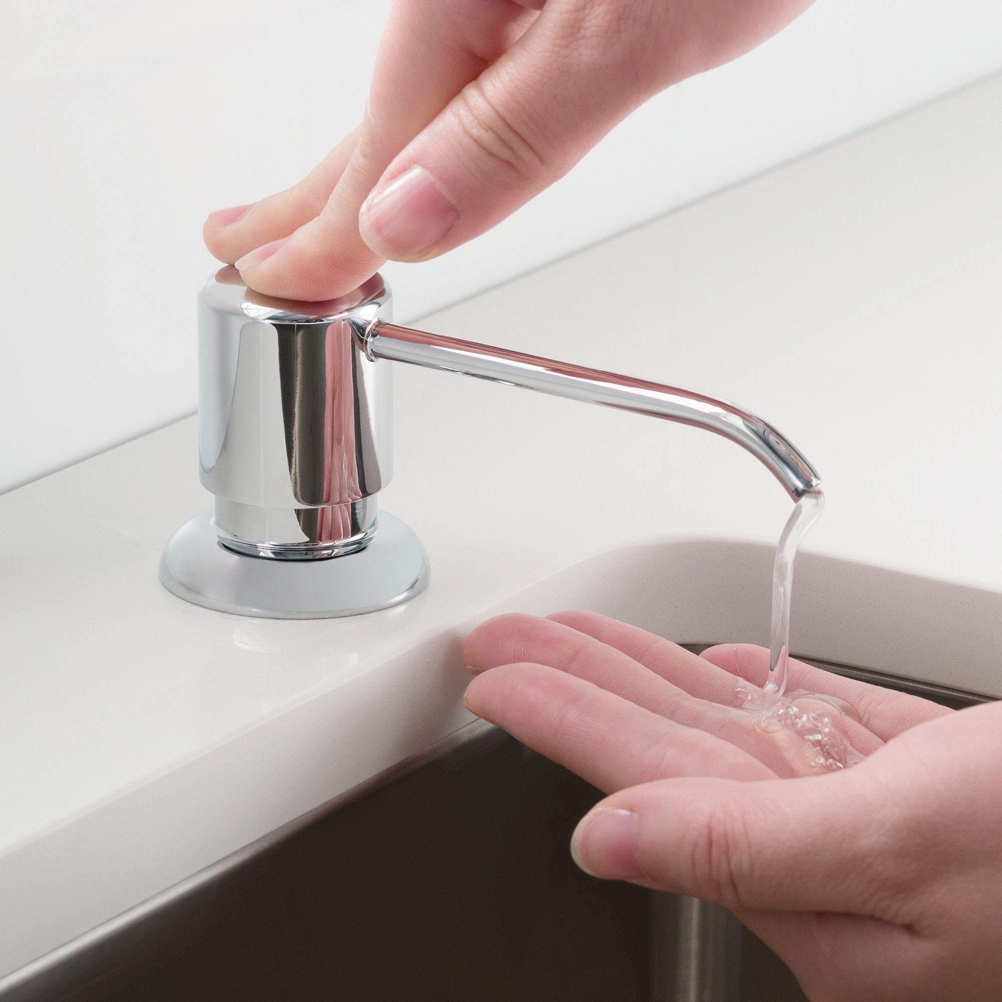 KRAUS 33" Stainless Steel Kitchen Sink and Kitchen Faucet - KHU103-33-1610-53CH