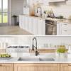 KRAUS 33" Stainless Steel Kitchen Sink and Kitchen Faucet - KHU103-33-1610-53CH