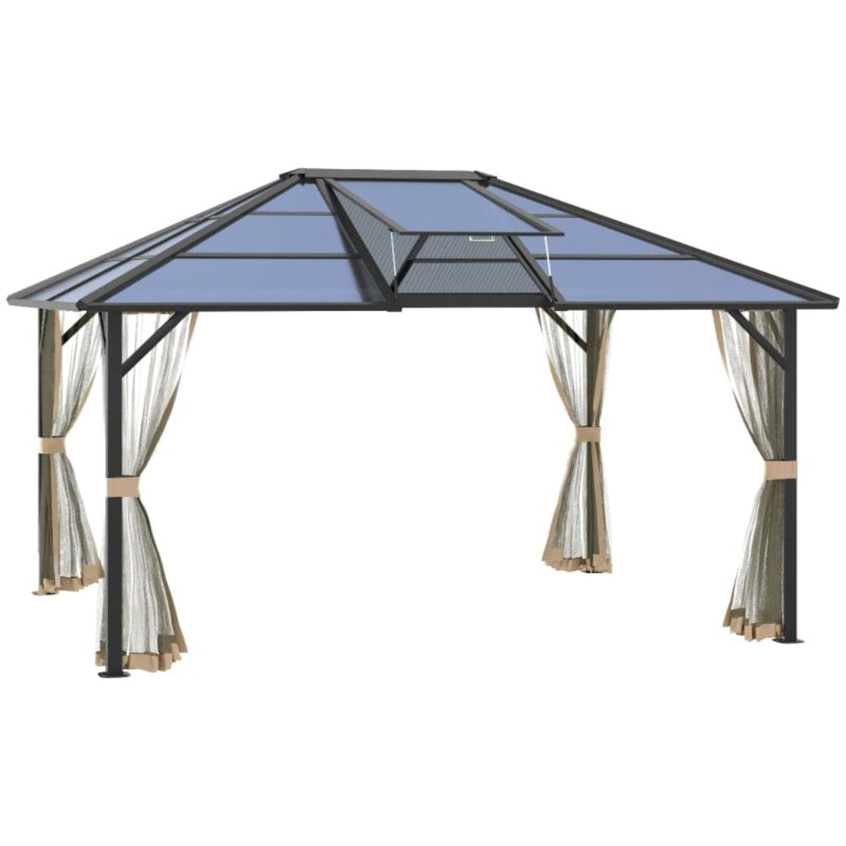 Outsunny 14' x 12' Hardtop Gazebo - 84C-291