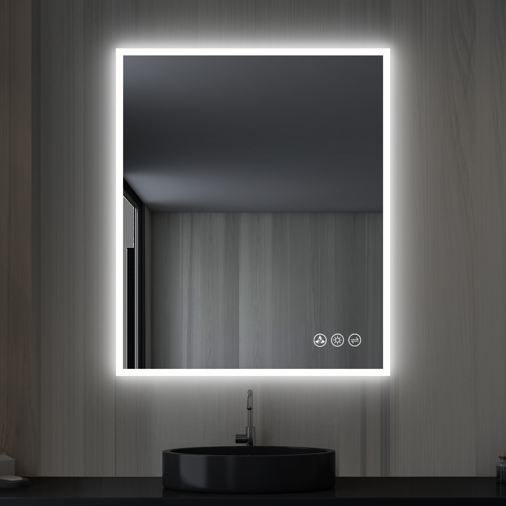 Blossom Beta 30″x36″ LED Mirror with Frosted Sides - LED M2 3036