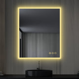 Blossom Beta 30″x36″ LED Mirror with Frosted Sides - LED M2 3036 - Backyard Provider