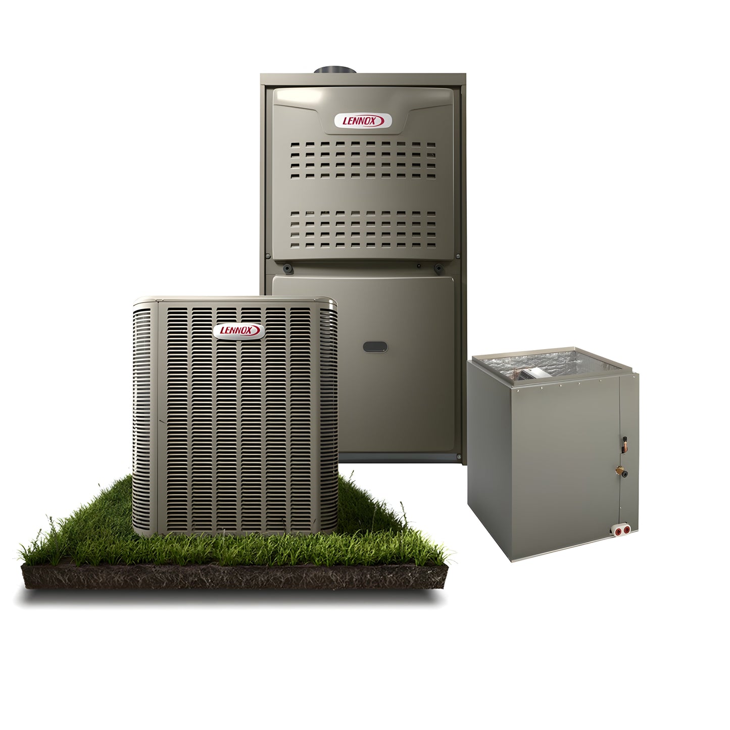Lennox Merit 17.8 SEER2 - 3 Ton Gas System  Horizontal -214636686