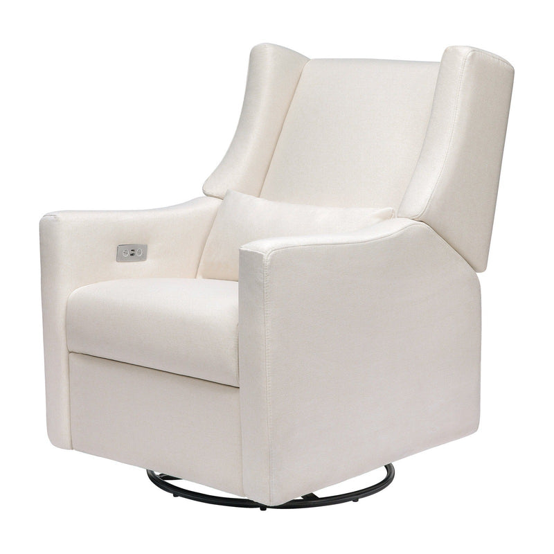 Babyletto Kiwi Electronic Recliner & Swivel Glider in Eco-Performance Fabric with USB Port - Backyard Provider
