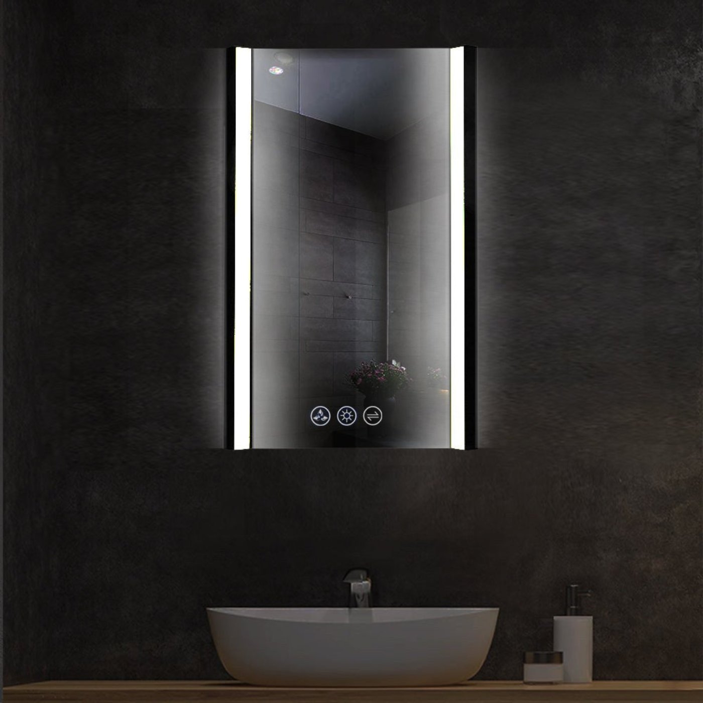 Blossom Binary 20″ LED Mirror - LED M5 2032 CH - Backyard Provider