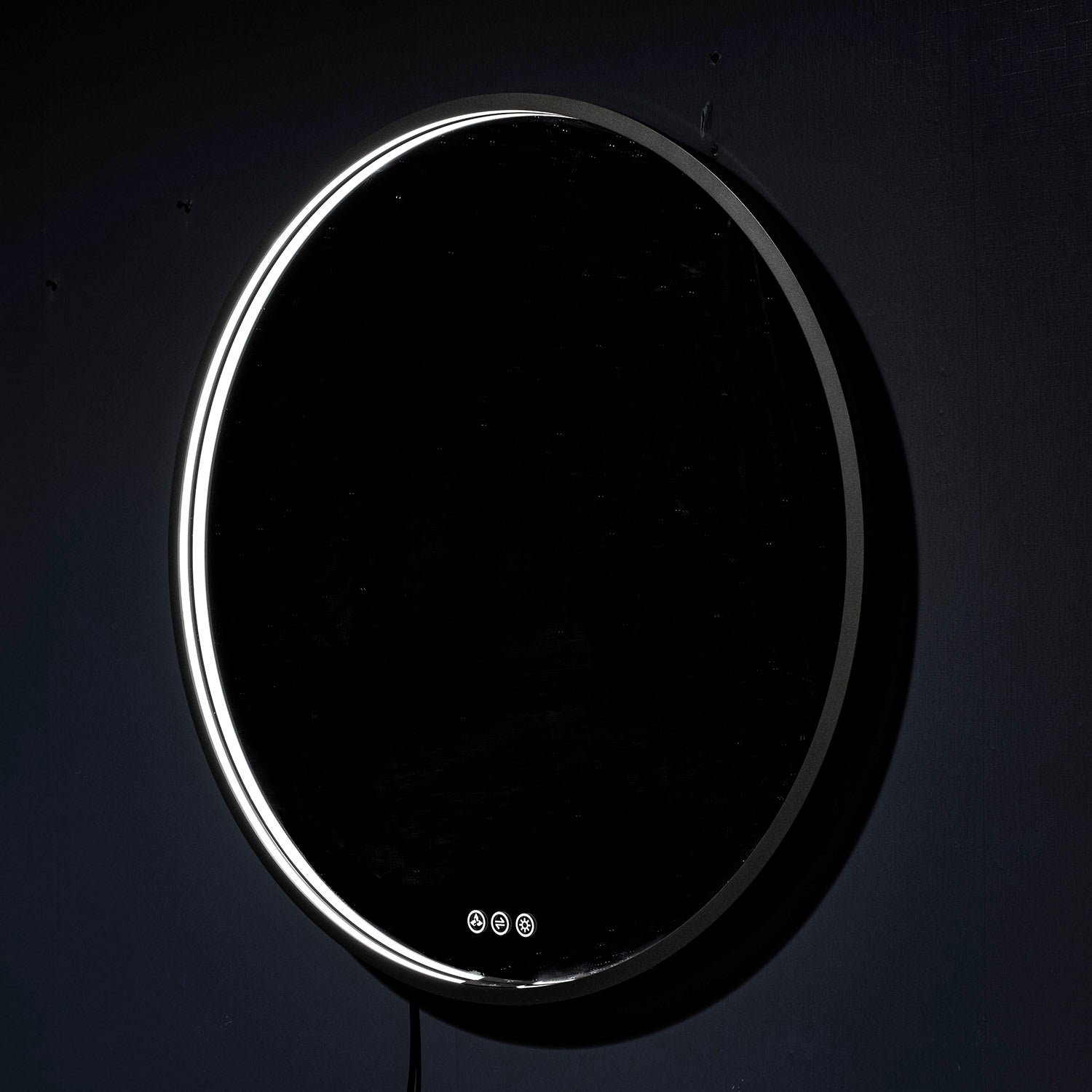 Blossom Oskar 36 Inch Round LED Mirror - LED M7 R36 MB - Backyard Provider