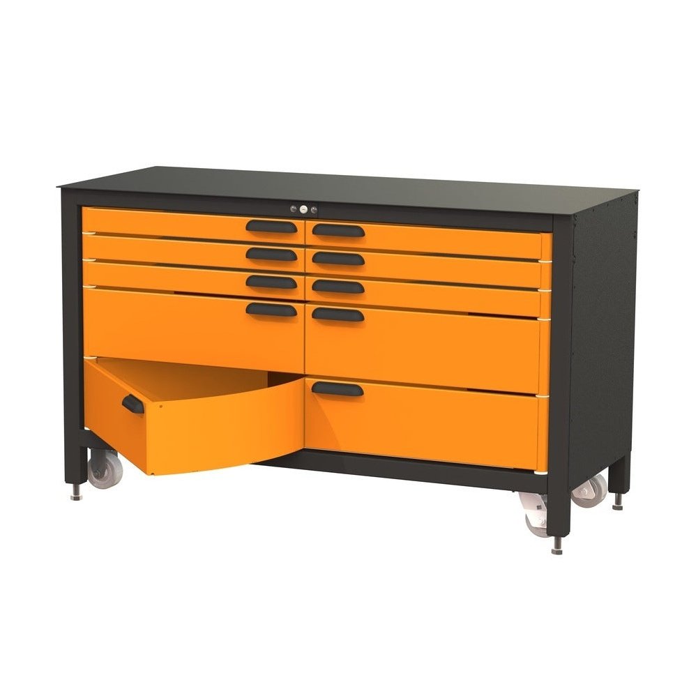 Swivel Storage Solutions Max 60 10-Drawer Rolling Cabinet Model: MAX603510 - Backyard Provider