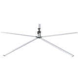 MRCOOL Cool Blade 18 Ft. Indoor Aluminum Ceiling Fan, MCFAN18PAGR