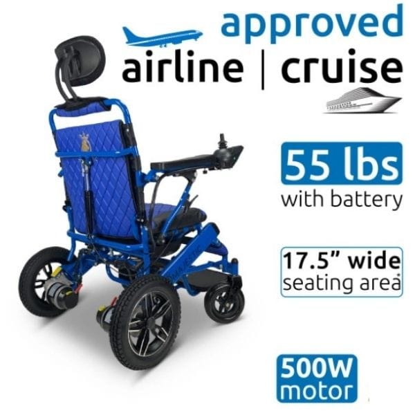 ComfyGo Majestic IQ-8000 Limited Edition Folding Power Wheelchair - Backyard Provider