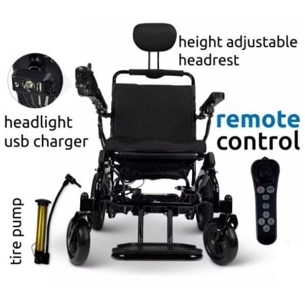 ComfyGo Majestic IQ-8000 Limited Edition Folding Power Wheelchair - Backyard Provider