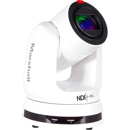 Marshall Electronics CV730-WH UHD 4K60 IP PTZ Camera with 30x Optical Zoom (White) - CV730WH