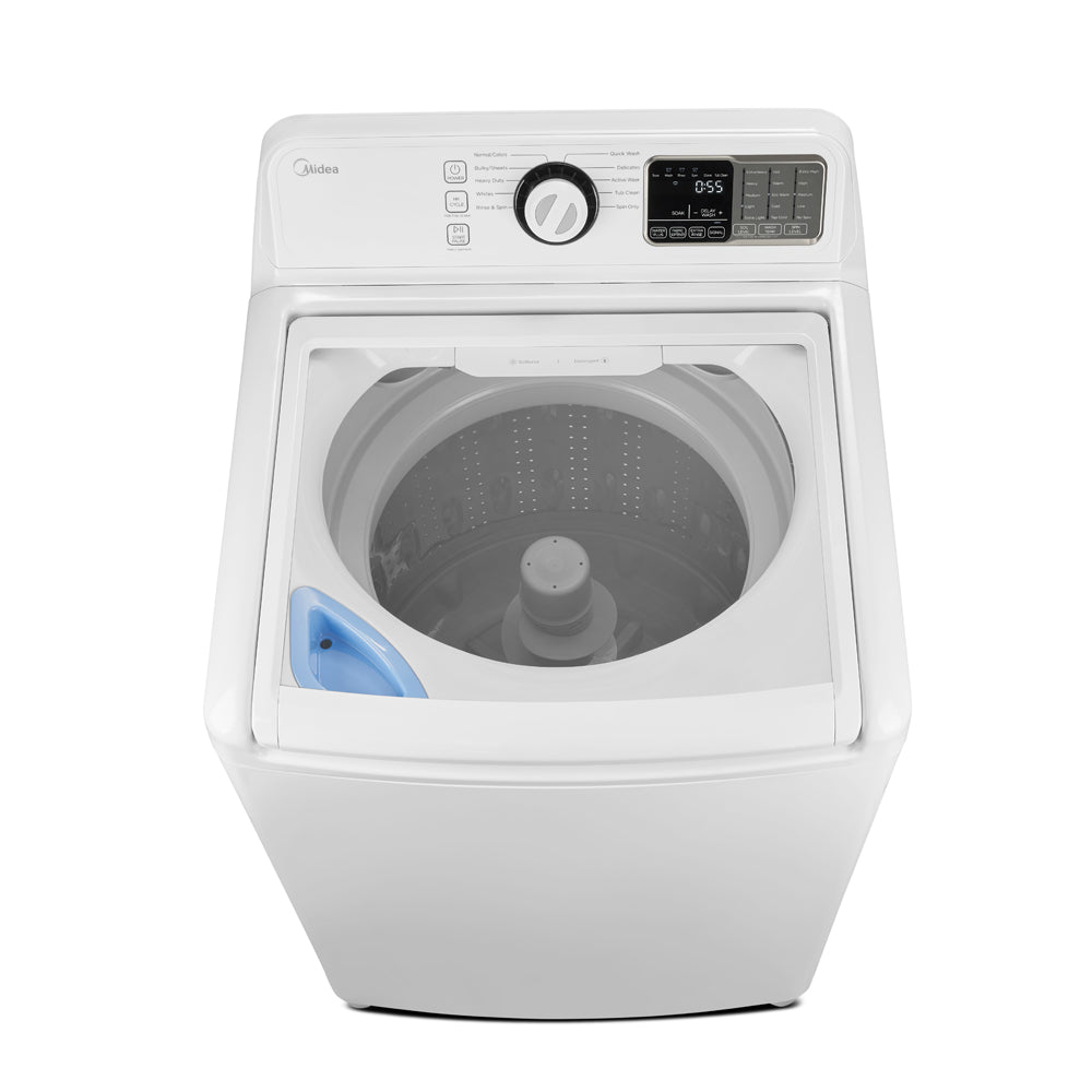 Midea 4.5 Cu. Ft. Top Load Washer with Agitator in White - MLV45N1BWW