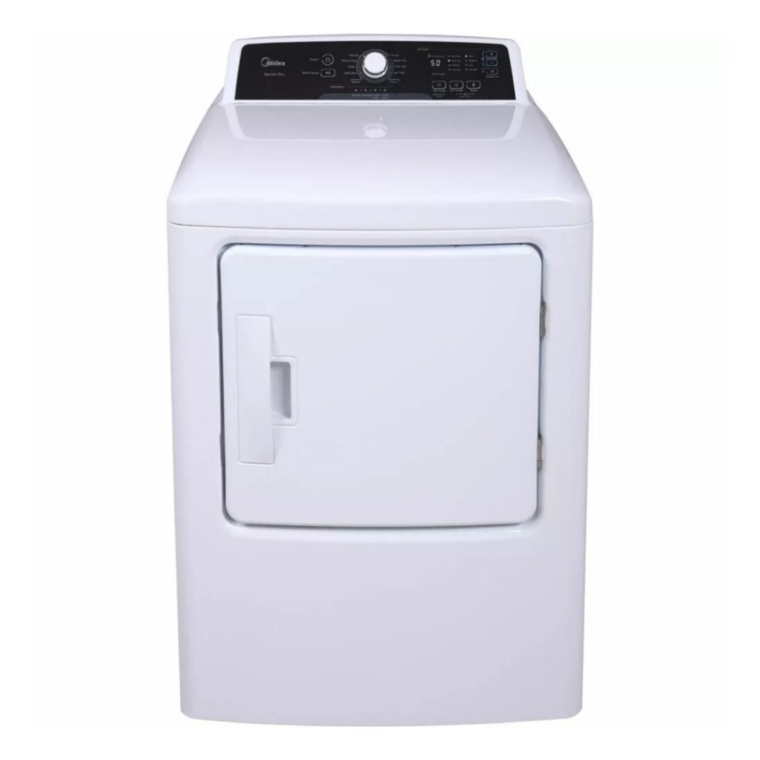 Midea 6.7 cu. ft. Impeller Front Load Electric Dryer in White - MLE41N1AWW