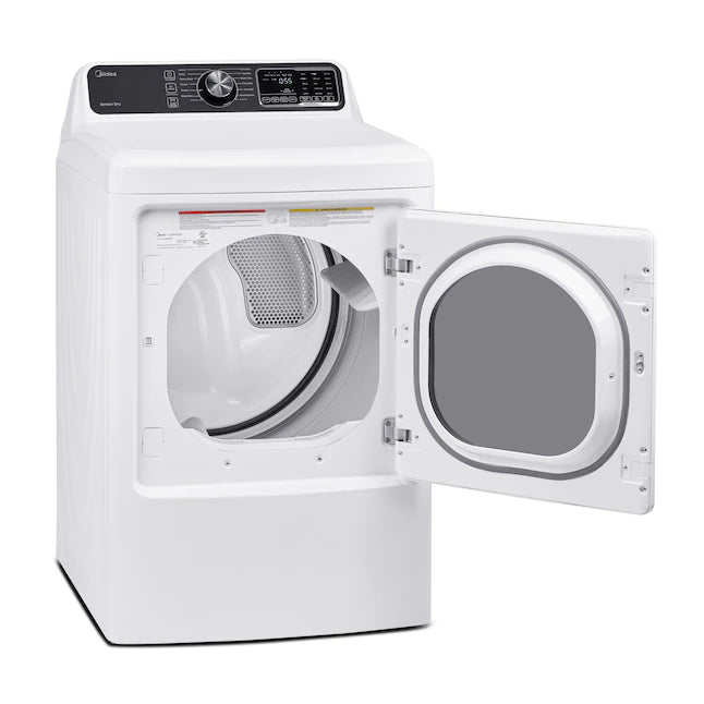 Midea 7.5 Cu. Ft. Front Load Electric Dryer in White - MLG45N3BWW