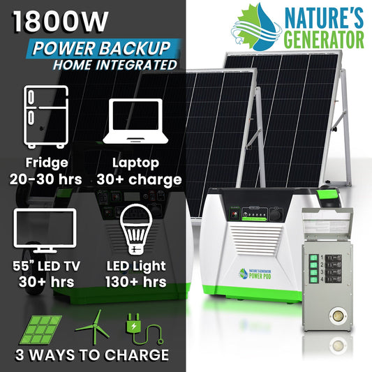 Nature's Generator Platinum - PE System - Backyard Provider