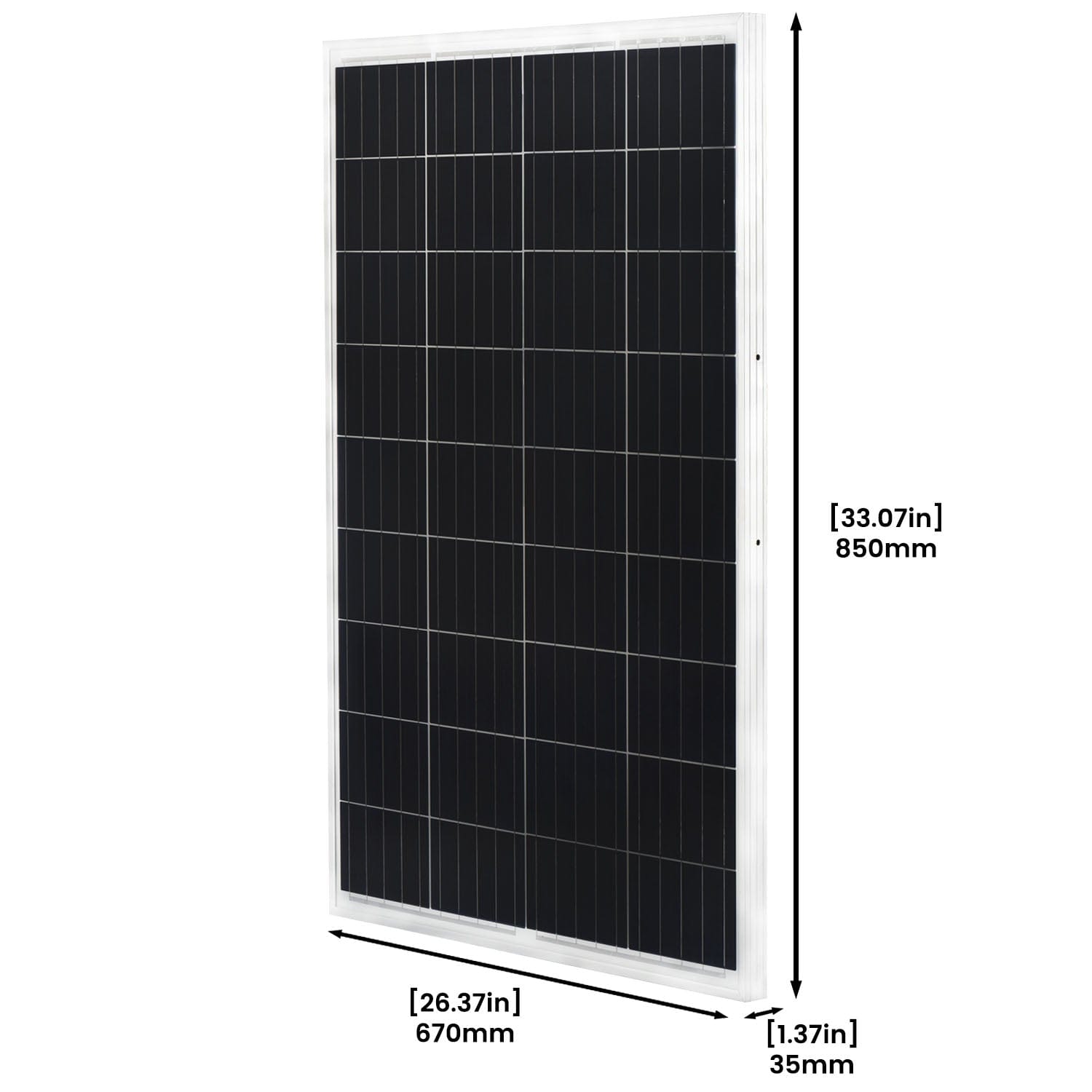 Nature's Generator Power Panel - 2 Panel System - Backyard Provider