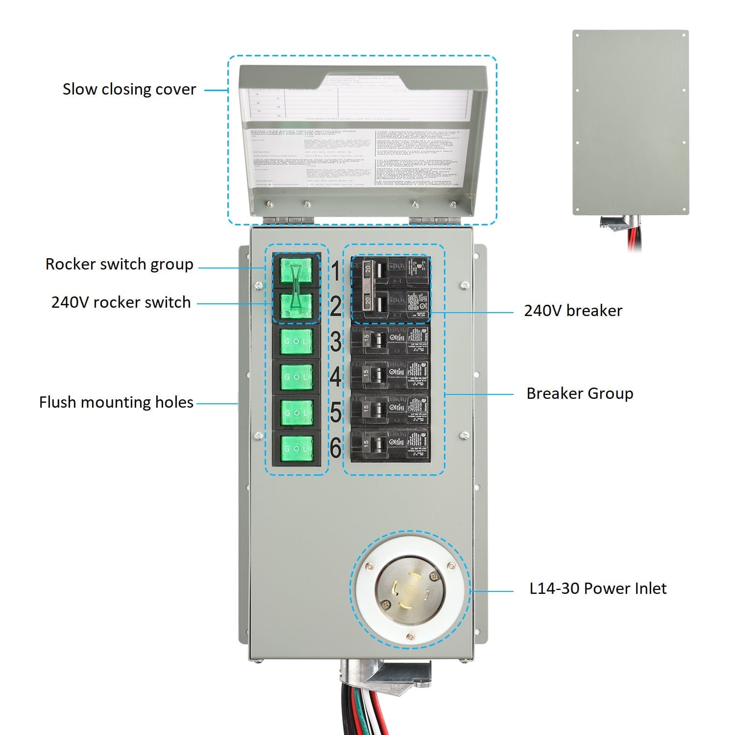 Nature’s Generator Powerhouse Hybrid Platinum Plus PE System - Backyard Provider