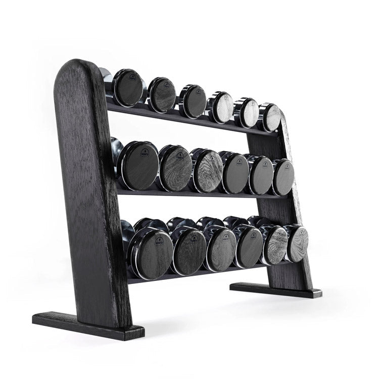 NOHrD Dumbbell Set | Wooden & Steel