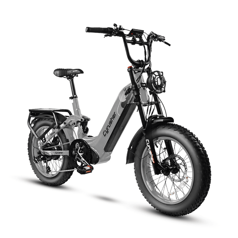 Cyrusher Sport Ovia Step-through Air Shock Full Suspension Electric Bike