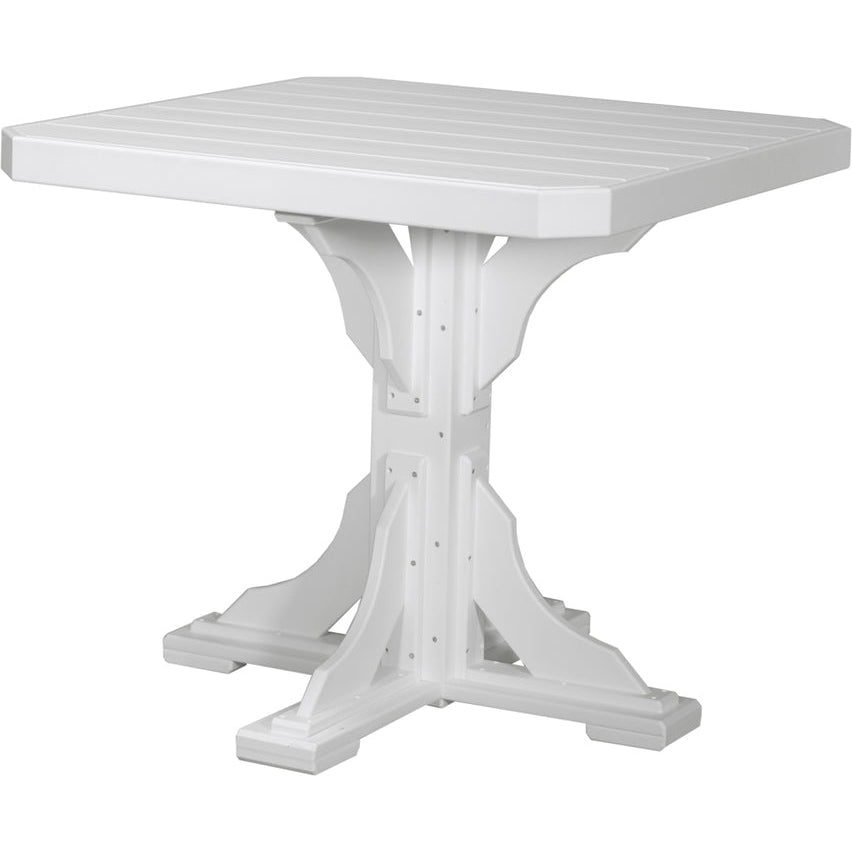 LuxCraft 41" Square Table - Counter Height - P41ST-CHCHB