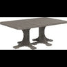 LuxCraft 4' x 6' Rectangular Table - Dining Height - P46RT-DHCHB