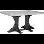 LuxCraft 4' x 6' Rectangular Table - Counter Height - P46RT-CHCHB