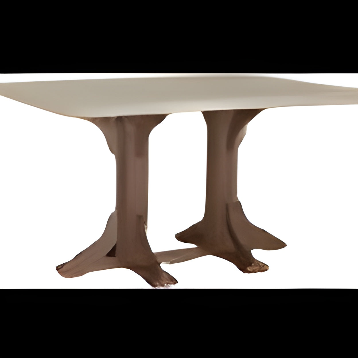 LuxCraft 4' x 6' Rectangular Table - Bar Height -  P46RT-BHCHB