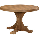 LuxCraft 4' Round Table - Dining Height - P4RT-DHCHB