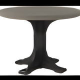 LuxCraft 4' Round Table Set #2 - P4RT-CHB/P28TBCHB