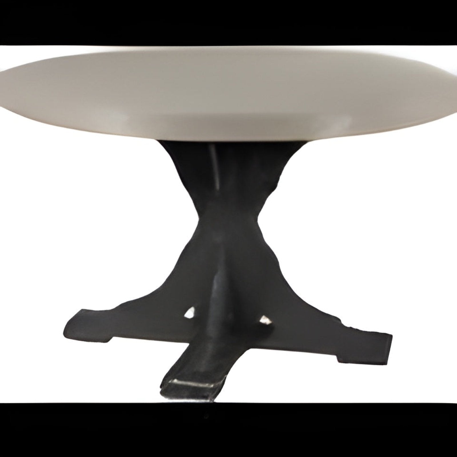 LuxCraft 4' Round Table Set #2 - P4RT-CHB/P28TBCHB