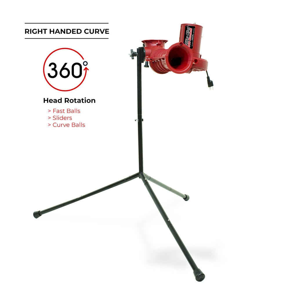 Heater Power Alley Lite 360 Baseball Pitching Machine - PA99