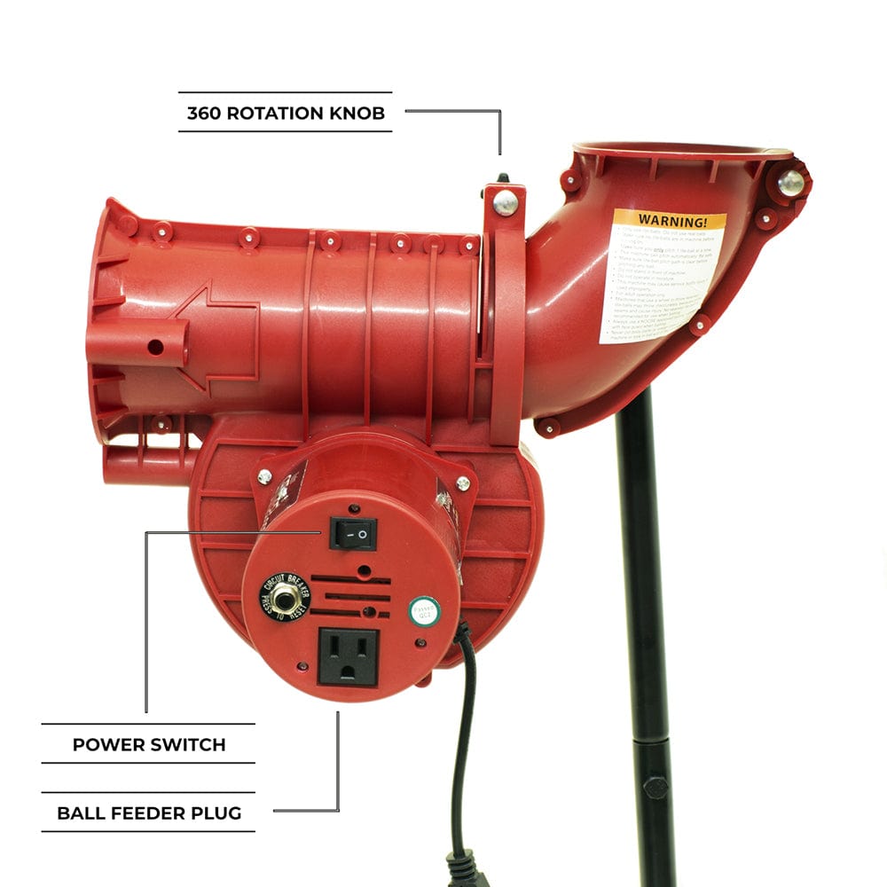 Heater Power Alley Lite 360 Baseball Pitching Machine - PA99