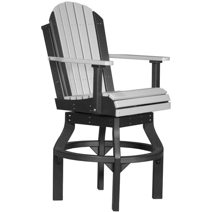 LuxCraft Adirondack Swivel Chair - Bar Height - PASC-BHCHB