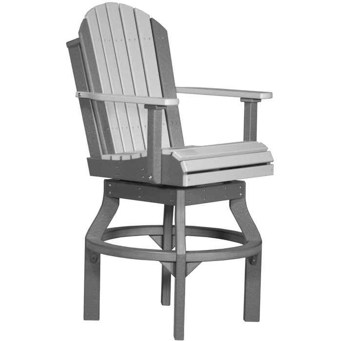 LuxCraft Adirondack Swivel Chair - Bar Height - PASC-BHCHB