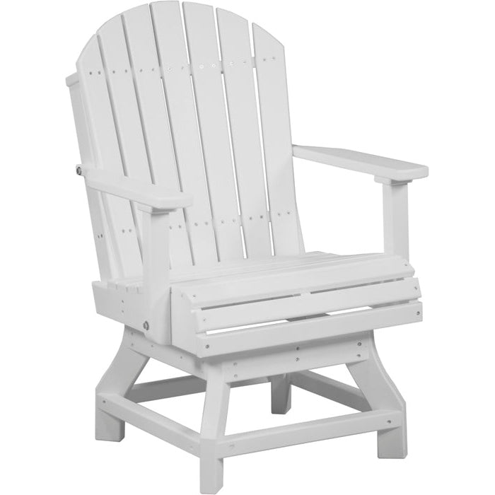 LuxCraft Adirondack Swivel Chair Dining Height - PASC-DHCHB