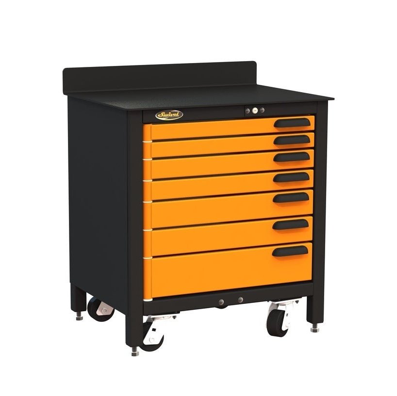 Swivel Storage Solutions Pro 30 7-Drawer Moveable Workbench Model: PRO303507 - Backyard Provider