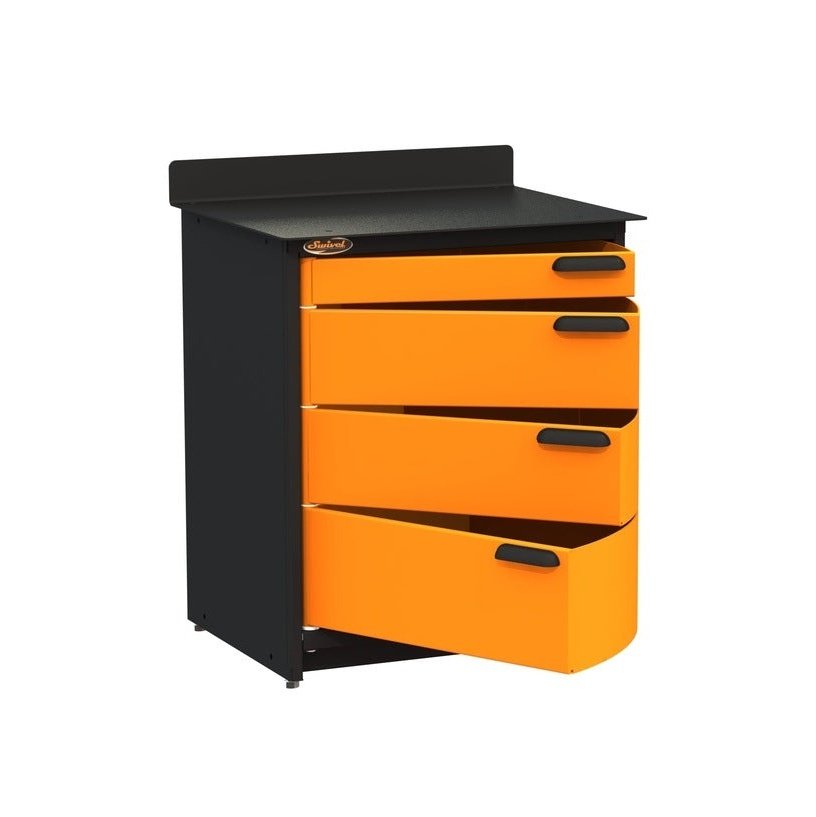 Swivel Storage Solutions Pro 80 Stationary 4 Drawer Model: PRO803604 - Backyard Provider