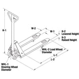 Wesco ERGONOMIC PALLET TILTER - 272950 - Backyard Provider