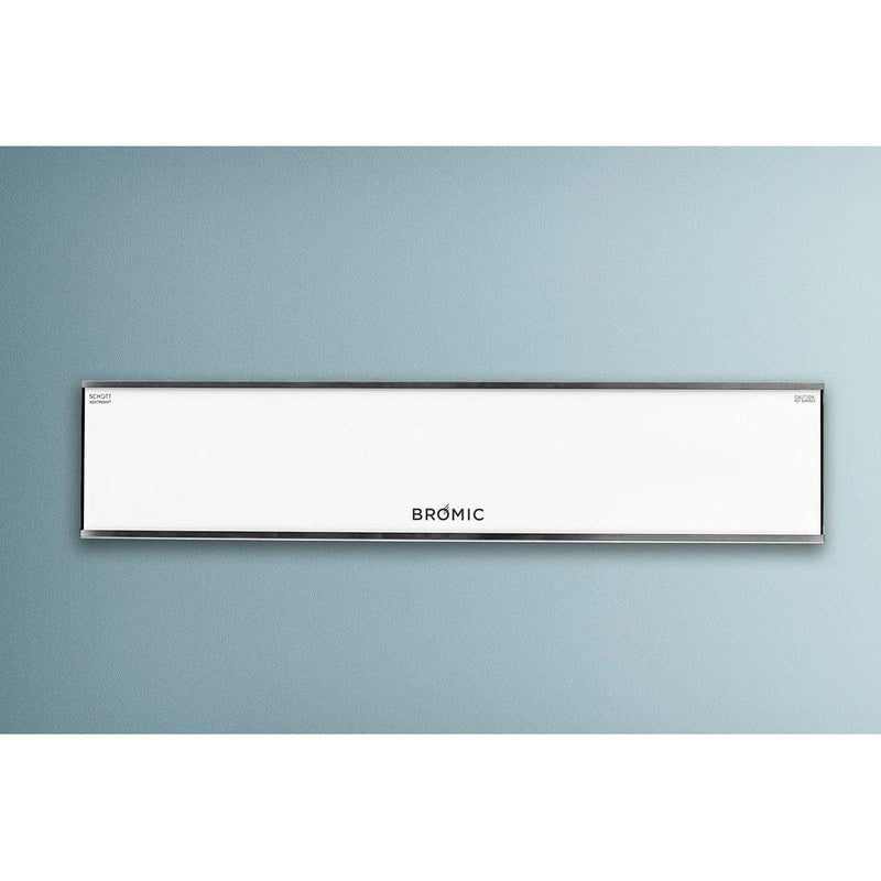 Bromic Platinum Smart-Heat 2300 Watt Radiant Infrared Outdoor Electric Heater | White | 208V - BH0320020