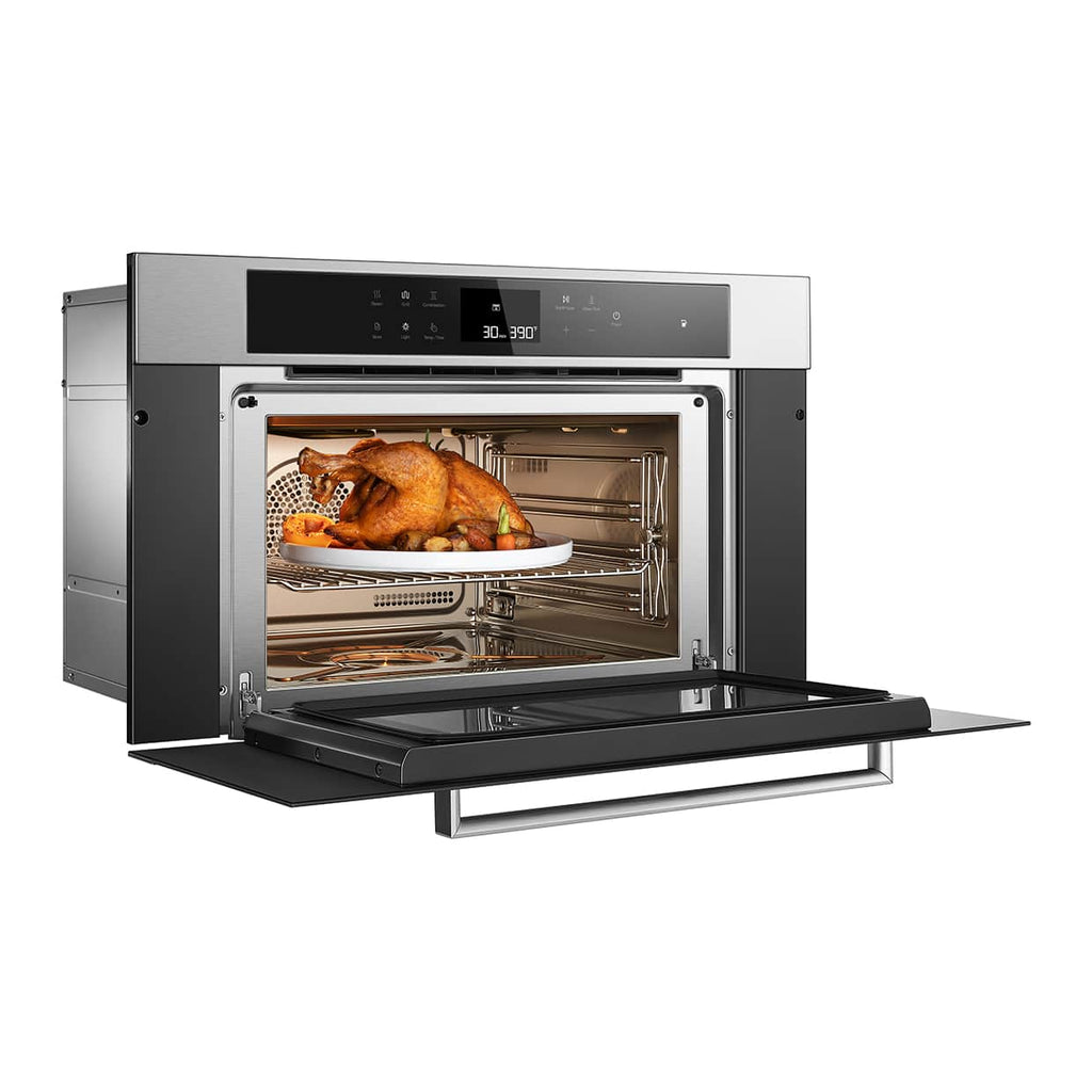 ROBAM 30-Inch Built-In Convection Wall Oven with Air Fry & Steam Cooking in Stainless Steel - CQ762S