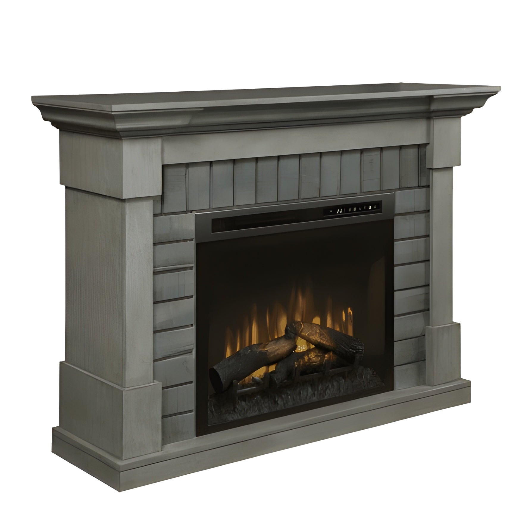 Dimplex Royce 52" Electric Fireplace Mantel With Logs X-GDS28L8-1924SK