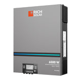 6500 Watt 6.5kW 48 Volt Off-grid Hybrid Solar Inverter 550V PV Input