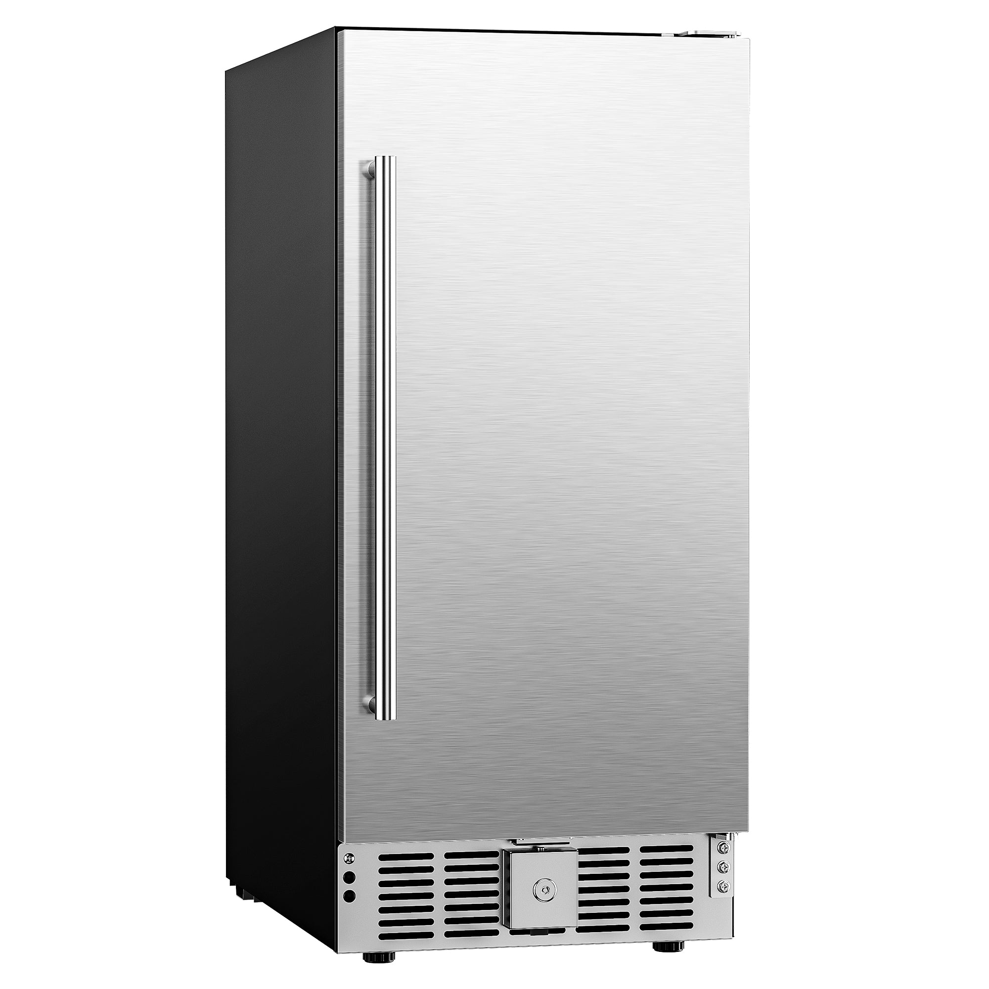 EUHOMY Beverage Refrigerator 15 Inch Under Counter 127 Can Wine Cooler - RU-03