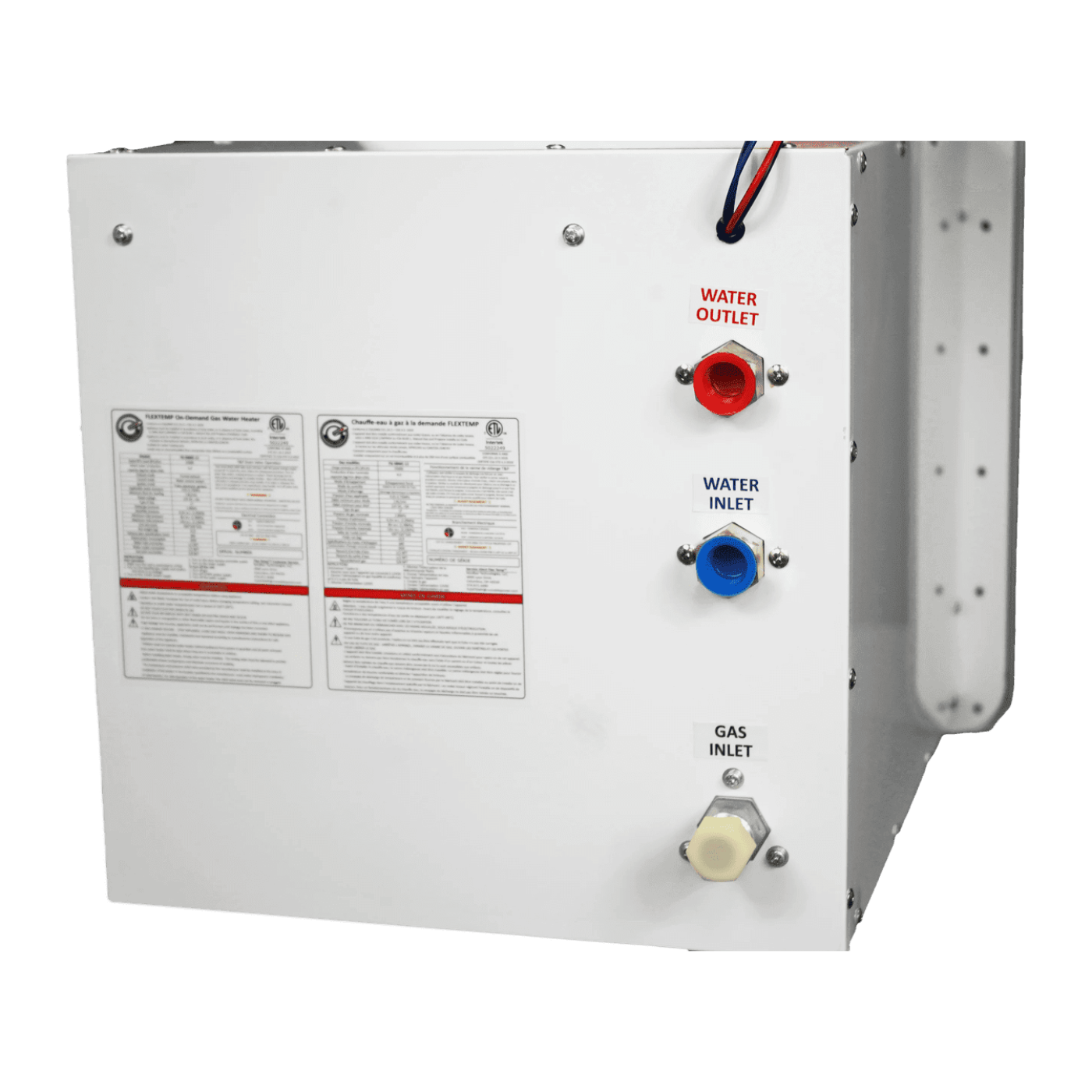 RVMP Flex Temp On Demand Tankless Water Heater Gas 2.1 GPM 55000 BTU with Remote Control New