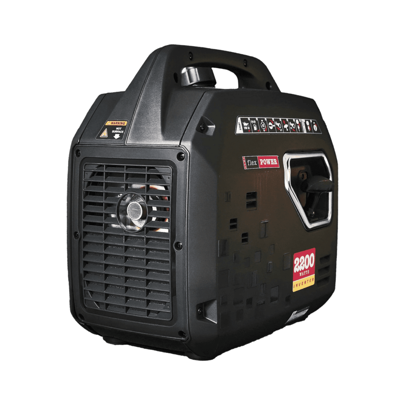 RVMP Flex Power 2200i Inverter Generator 1900W/2200W Low THD Parallel Ready Gas New