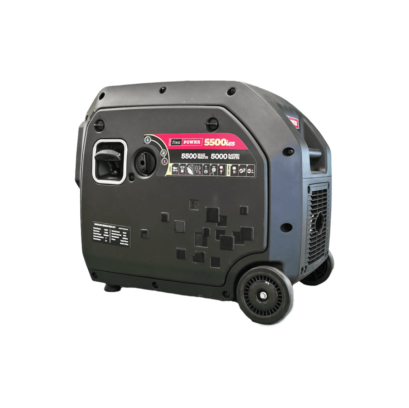 RVMP Flex Power 5500ies Inverter Generator 5000W/5500W RV and Parallel Ready Electric Start Gas New
